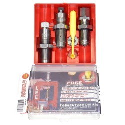 jeu doutils 3p acier lee avec support douille 458 win mag